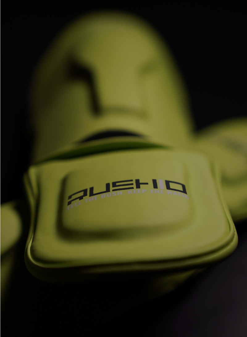 RUSHIO Shin Guard: Dare Collection / Engineered Leather - Image 2