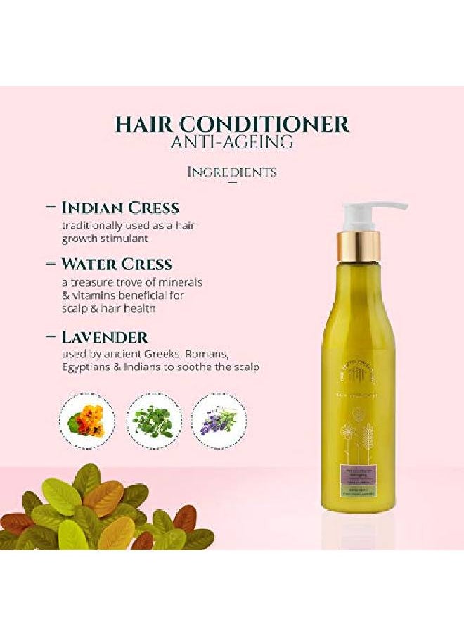 THE EARTH COLLECTIVE - Antiageing Hair Conditioner 200 ml Promotes Intense Hydration To dull Hair No Harmful Chemicals - Image 1