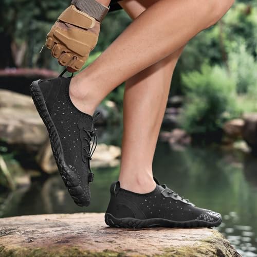 ziitop Water Shoes for Women Barefoot Shoes Men Beach Swim Pool River Aqua Quick Dry Slipon Surf Water Park Yoga Shoe - Image 3