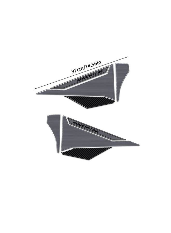 Black Set 3D Resin Tank Pad Sticker Kit For BMW R 1300 GS Adventure 2024 2025 - Image 2
