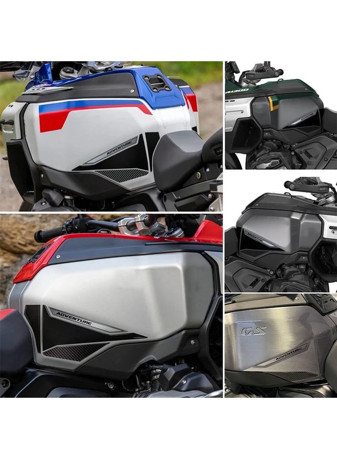 Black Set 3D Resin Tank Pad Sticker Kit For BMW R 1300 GS Adventure 2024 2025 - Image 4