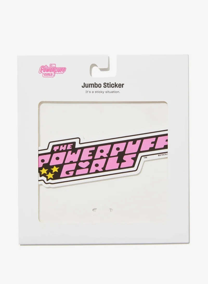 Typo Powerpuff Girls Jumbo Sticker