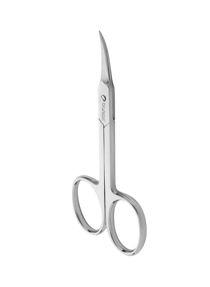 brunson Stainless Steel Point Cuticle Scissor curved cuticle & nail scissor for manicure pedicure for professional finger & toe nail care - Image 2