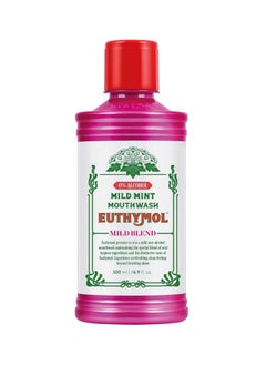 Euthymol Mild Mint MouthWash 500ml  - Image 1