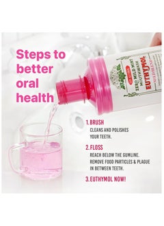 Euthymol Mild Mint MouthWash 500ml  - Image 2