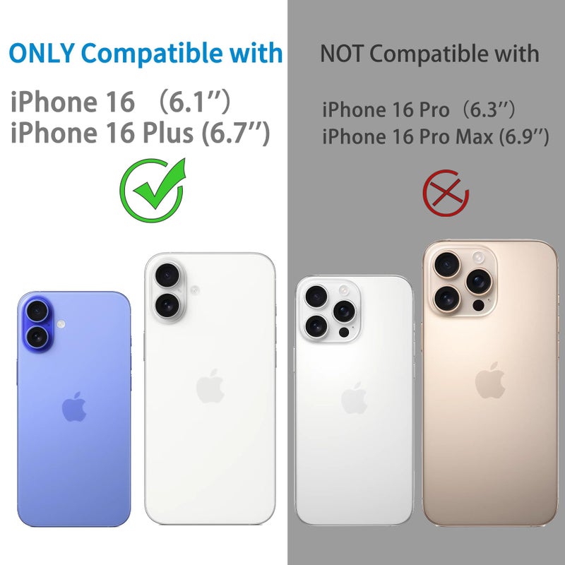 Dengduoduo Camera Lens Protector for iPhone 16 and 16 Plus 3 Pack, Tempered Glass, Ultra HD, 9H Hardness, Anti-Scratch, Case Friendly, Easy to Install [No Affect on Night Shots] - Image 2