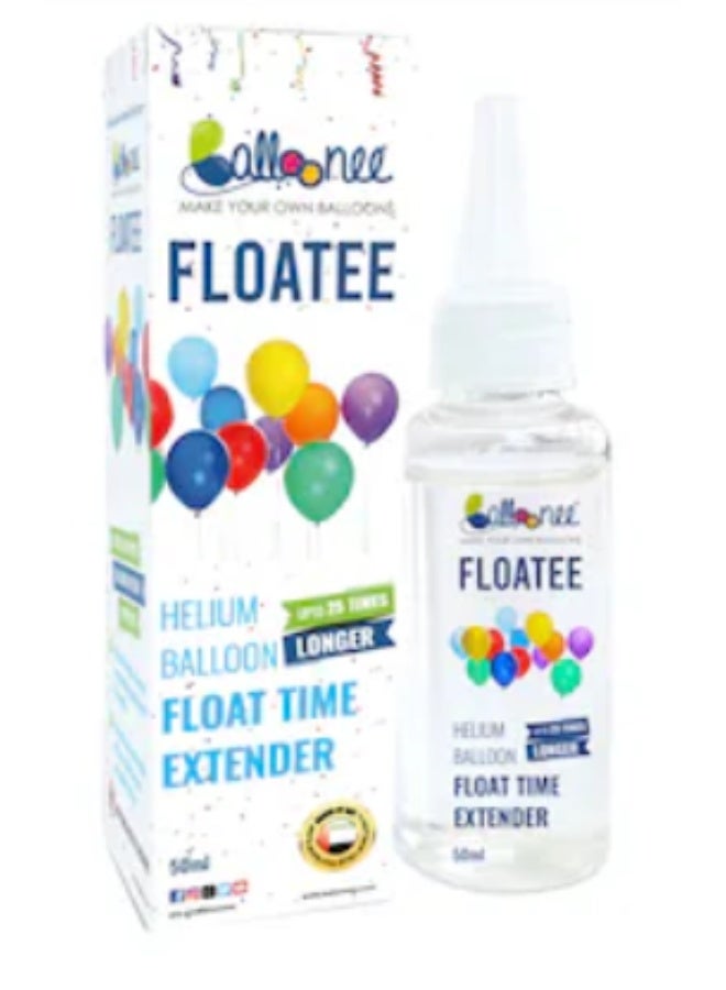 بالوني FLOATEE حل تمديد وقت الطفو لهيليوم، 50 مل