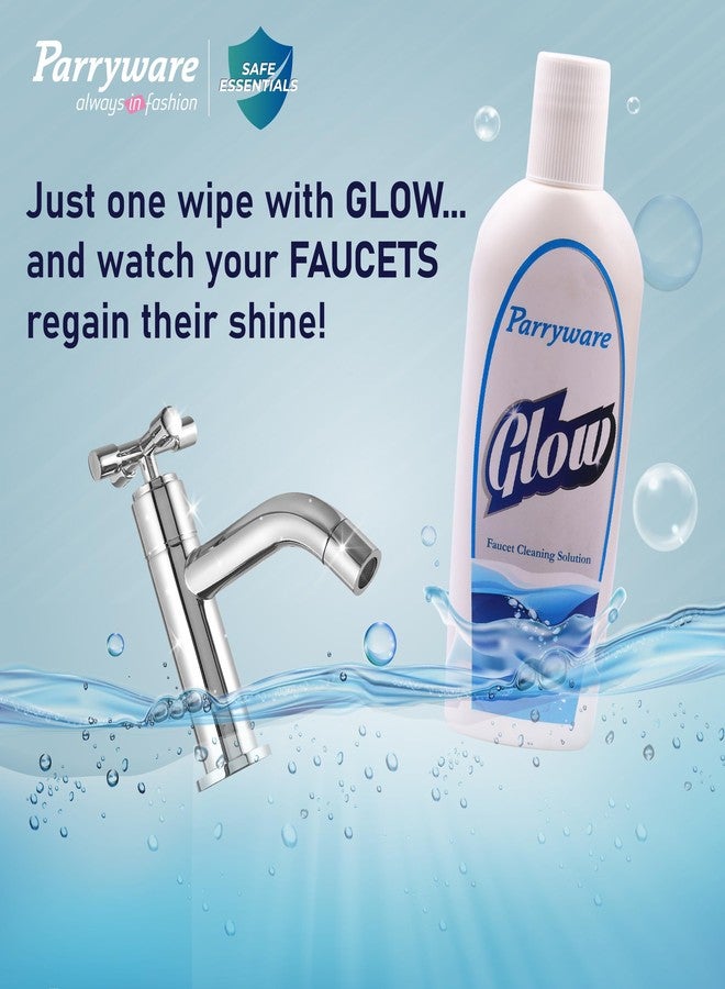 Parryware Glow Tap & Faucet cleaner - Pack of 4 I Tap cleaner for bathroom I Hard water stain remover I Limescale remover I Tap Stain Remover | T992499 - Image 3