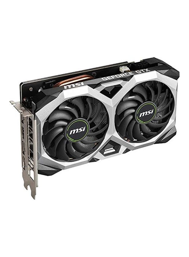 إم اس أي بطاقة رسومات جيفورس GTX ‏1660 سوبر فينتوس XS OC بذاكرة 6 جيجابايت وسرعة 192 بت من نوع GDDR6 أسود/فضي - Image 3
