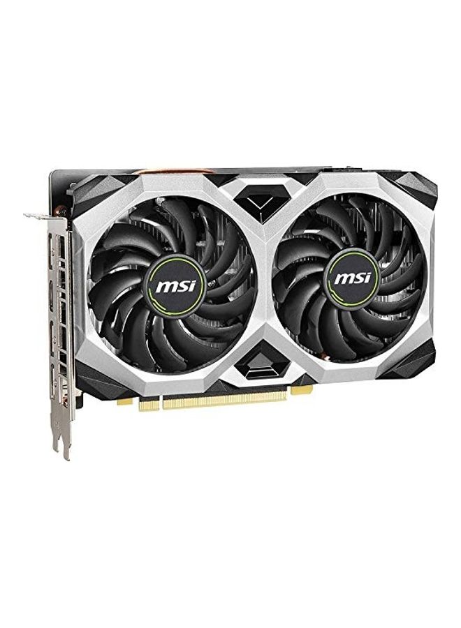 إم اس أي بطاقة رسومات جيفورس GTX ‏1660 سوبر فينتوس XS OC بذاكرة 6 جيجابايت وسرعة 192 بت من نوع GDDR6 أسود/فضي - Image 4