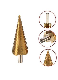 NityaEcommerce nitya 3X HSS Drill Bit Steel Large Step Cone Hole Cutter Titanium Set 4122032mm Concrete Drill Drilling Stainless Steel Hex  - Image 2