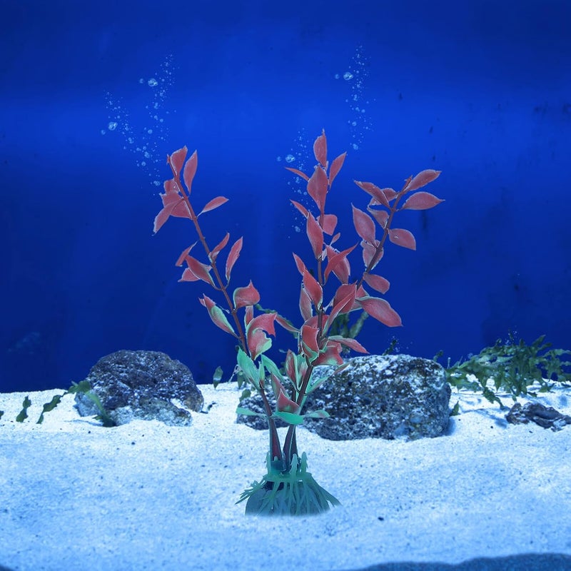 10pcs Artificial Aquarium Plants Fish Tank Grass Decor Plastic Underwater Plants for Aquarium Landscape Decoration Random Style - Image 3