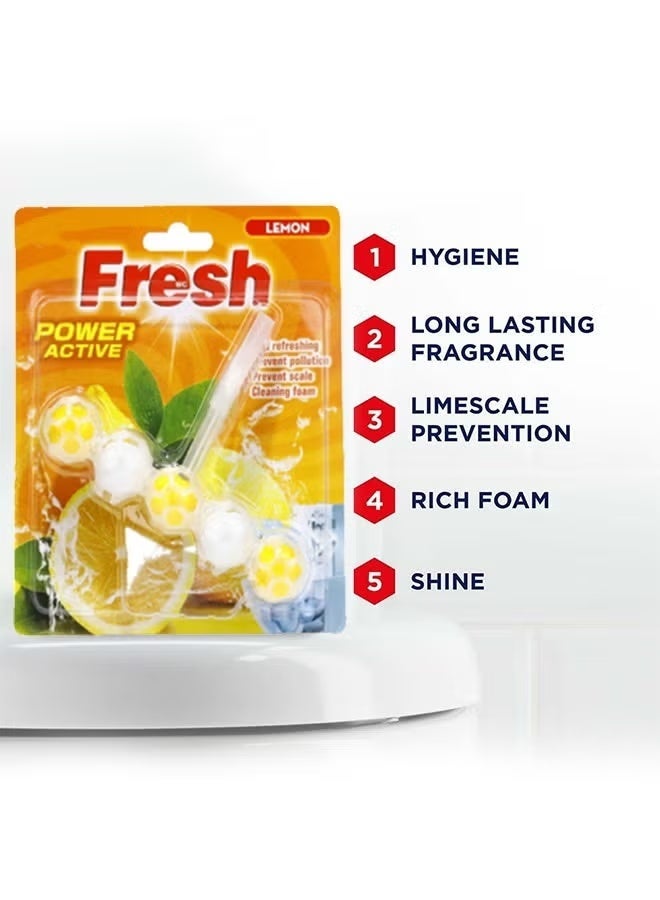 TOP ONE Toilet Bowl Cleaner, Long-Lasting Toilet Bowl Cleaner Tablets with Sustained-Release Technology Against Tough Stains, Automatic Toilet Cleaner for Deodorizing and Descaling - Image 3