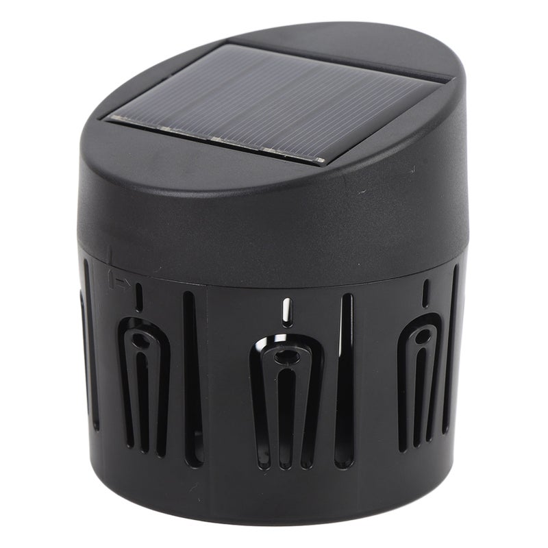 2 Pcs Solar Wall Light Flower Theme Decorative Water Proof Solar Fence Lamp for Backyard Yard Stair - Image 2