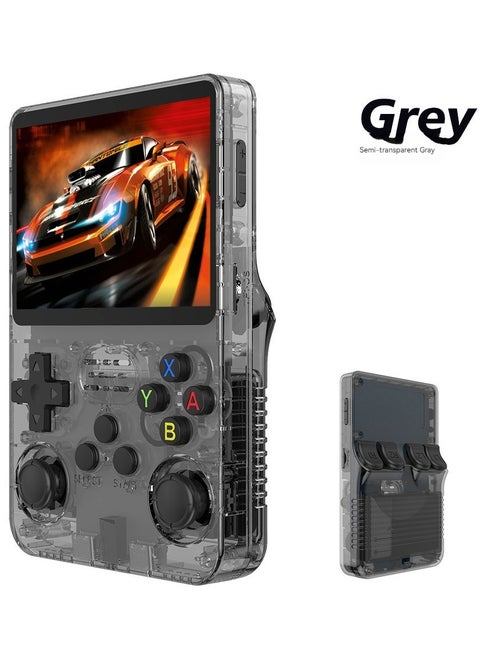 Handheld game console, retro game console that supports TV output, built-in 64GB classic games, 640*480 screen, dual 3Djoystick，10+emulators