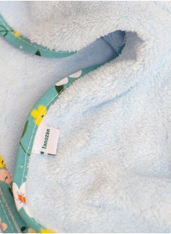 lanozan Hair Towel Size 75*28*1.5cm Cyan  - Image 3