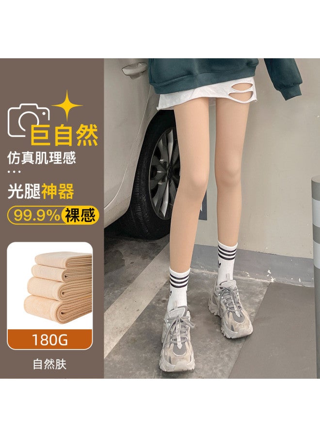 Modal Warm And Stylish Slimming High-Waist Tummy Control Fleece-Lined Tights For Women - Image 3