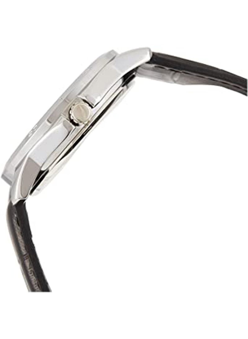 CASIO Men's Dress Series Water Resistant Leather Analog Watch MTP-V004L-1AUDF - Image 3