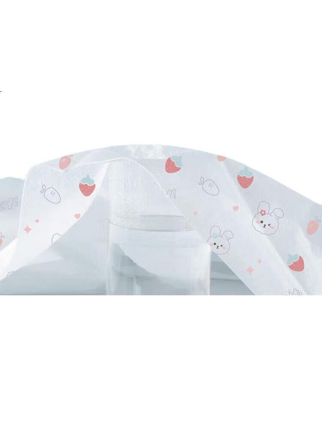 Sometimes, A Disposable Four-piece Bedding Set Including A Bed Sheet, Duvet Cover, Pillowcases, And Travel Bedding For Hotels, With A Pattern That Prevents Stains. - Image 3