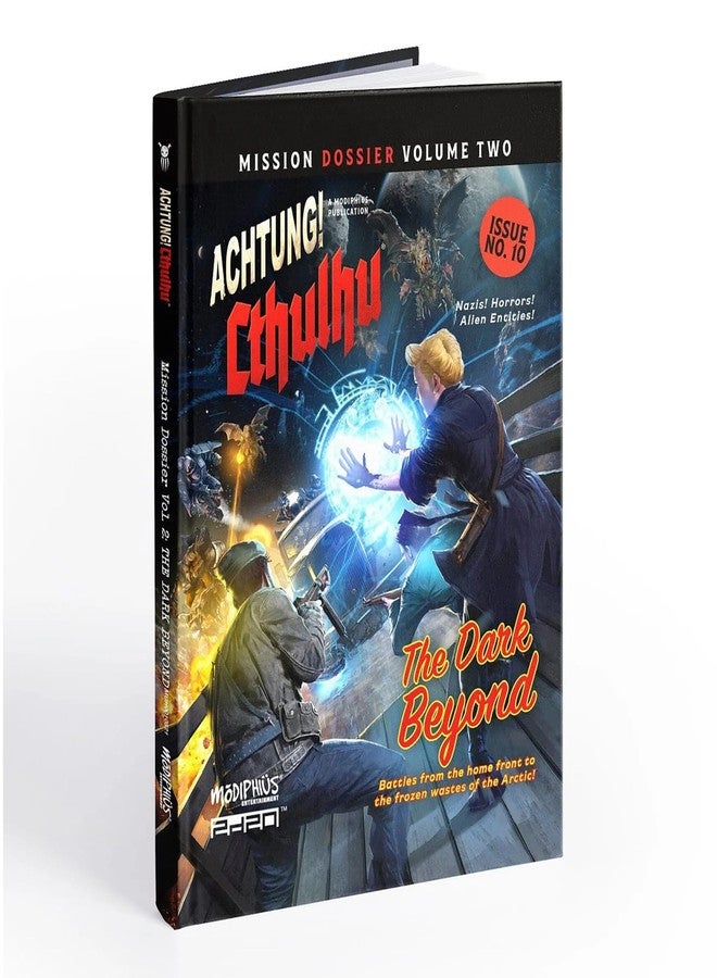 Modiphius Entertainment: Achtung! Cthulhu 2d20: Mission Dossier 2 - The Dark Beyond - Expansion Hardcover RPG Book - Image 1