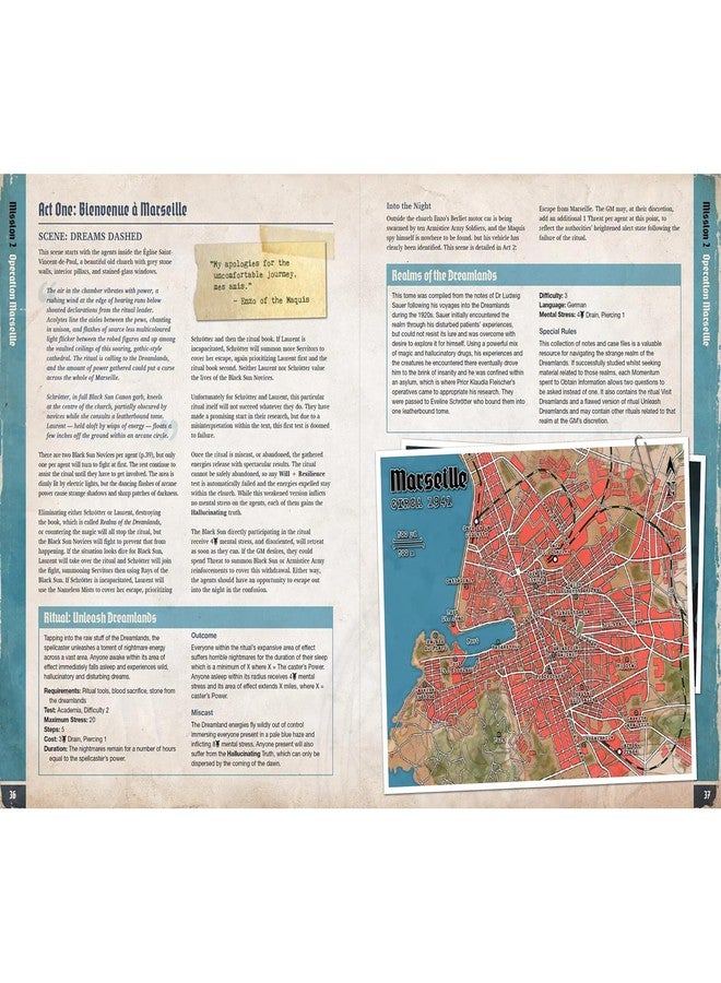 Modiphius Entertainment: Achtung! Cthulhu 2d20: Mission Dossier 2 - The Dark Beyond - Expansion Hardcover RPG Book - Image 3