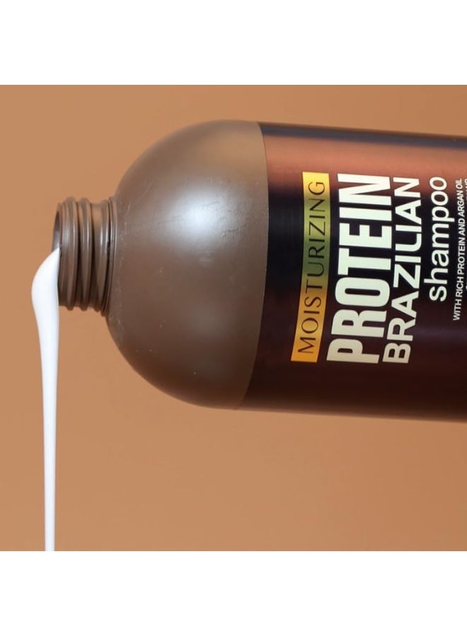 Keratine queen Brazilian Moisturizing Shampoo with Keratin Protein Queen, 800 ml - Image 4