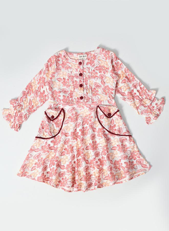 بيلا مودا فستان - مزين بالزهور - Image 2