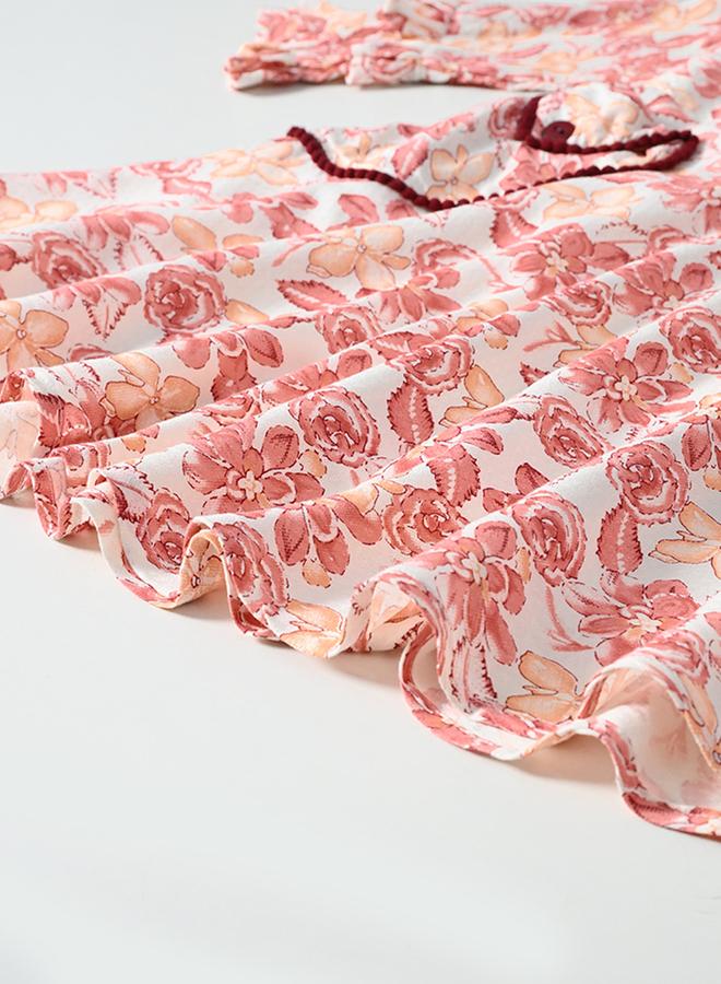 بيلا مودا فستان - مزين بالزهور - Image 5