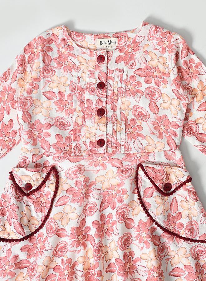 بيلا مودا فستان - مزين بالزهور - Image 4