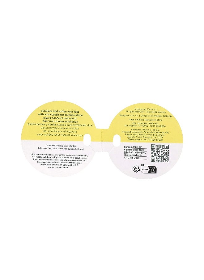 afterspa - AfterSpa, Foot Brush, 1 Brush - Image 1
