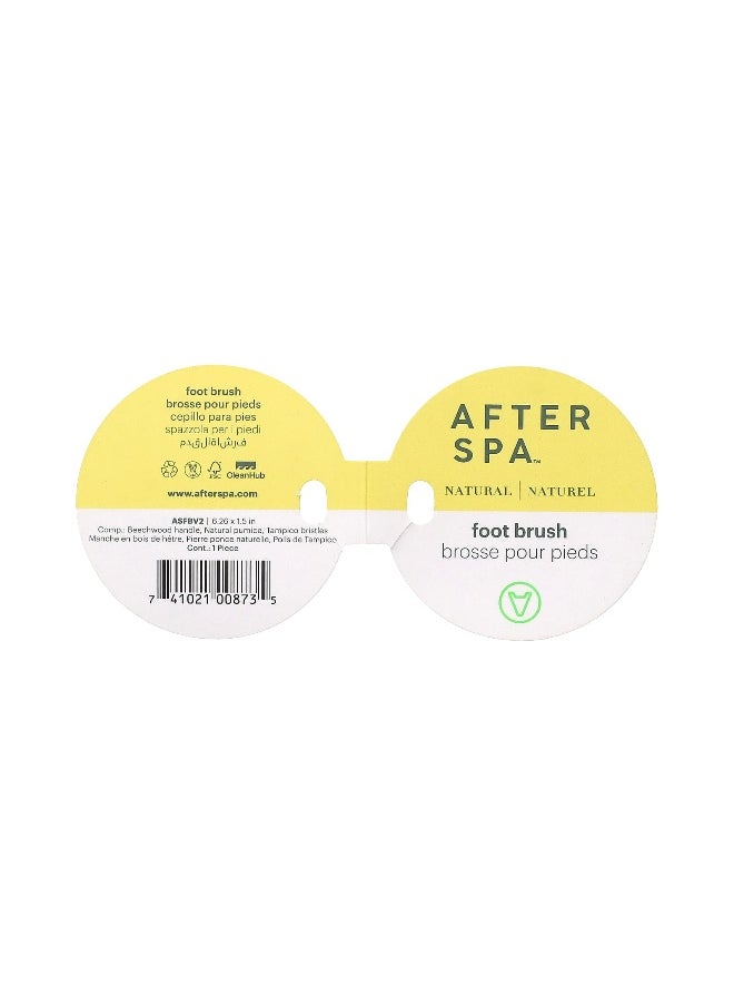 afterspa - AfterSpa, Foot Brush, 1 Brush - Image 1