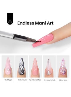 beetles Gel Polish Beetles Builder Gel for Nails, 60g Sculpture Gel Hard Gel with Dual Nail Pen Nail Forms for Nail Thickening, 10 in 1 Nail Extension Gel UV Nail Strengthener DIY Manicure Valentines Day Gifts for Her  - Image 5