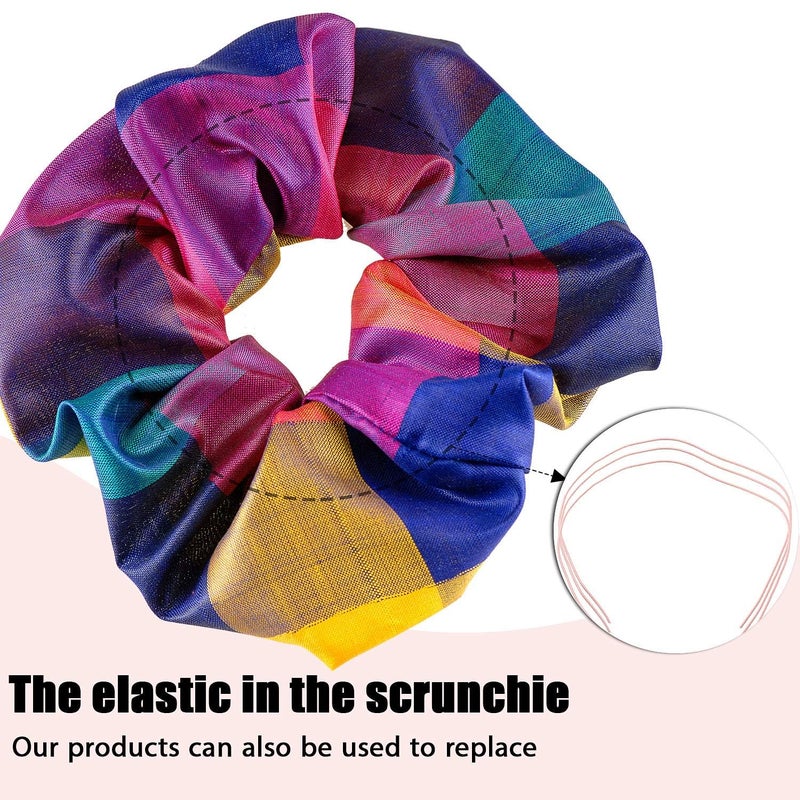 BOAO خيط مطاطي ملون بسمك 2.0 مم بطول 109 ياردة من بواو لصنع الحرف اليدوية، الخياطة، والأساور، والقلائد، وصنع المجوهرات (لون زاهي) - Image 3