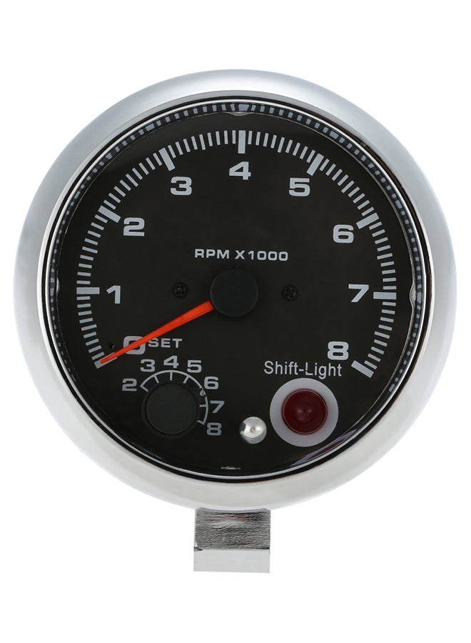 Loquat Car Tachometer Tacho Gauge With 7-LED Colours Shift Light - Image 2