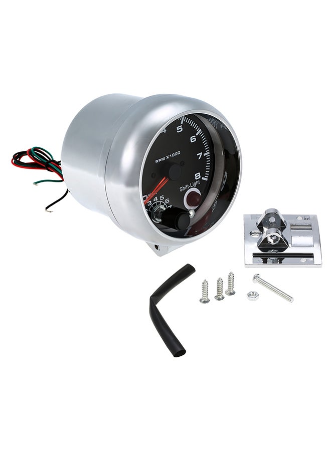 Loquat Car Tachometer Tacho Gauge With 7-LED Colours Shift Light - Image 1