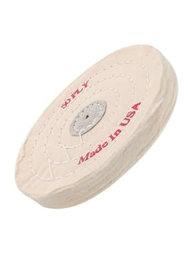 PRETZYOOM Fabric Buffing Wheel for Fine Metal Polishing and Grinding - Image 1