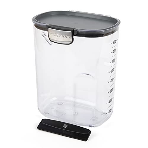ProKeeper+ by Progressive International Clear Plastic Airtight Food Baker's Kitchen Storage Organization Container Canister Set with Magnetic Accessories (Flour 4-Quart) - Image 2
