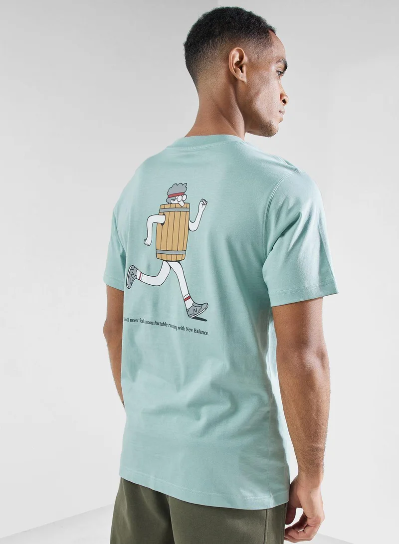 New Balance Barrel Runner T-Shirt