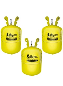 Balloonee Standard Disposable Helium Party Kit - Pack of 3, Helium Tank for Balloons At Home  - Image 2