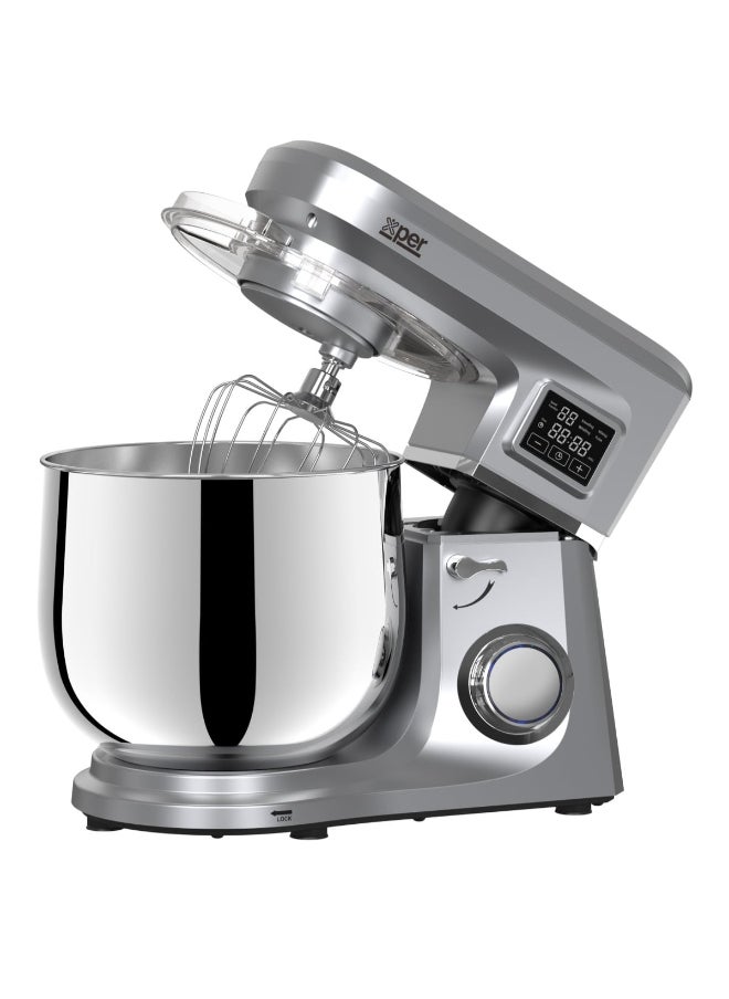 XPER - Xper Mixer 1100 Watts, 10 L., Touch Control, Timer, Silver, XPSM-1000-24 - Image 1