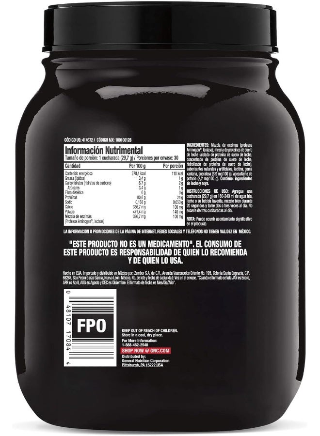 GNC PRO PERFORMANCE AMP AMPLIFIED GOLD 100% WHEY PROTEIN ADVANCED-VANILLA ICE CREAM - Image 3