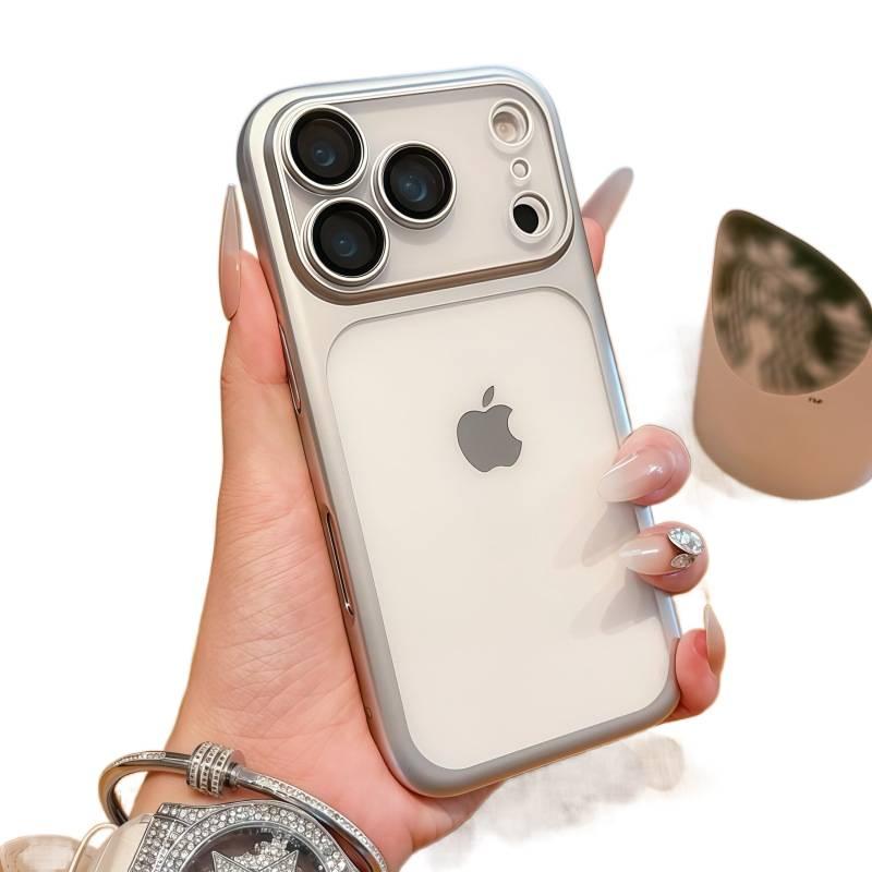 Protective Case | Frosted | Drop Protection | Shockproof Cover for iPhone 11 | Silver - Image 1