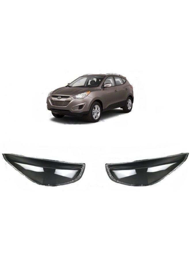 Headlight Cover for Hyundai Tucson 2012 2013 2014 2015 2016 2017 2018 - Image 2