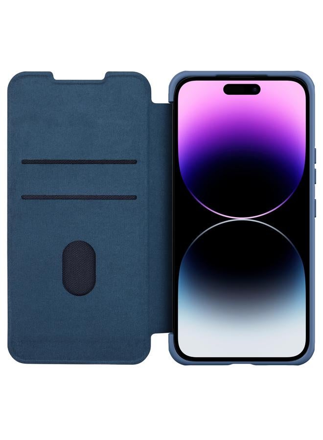 نيلكين جراب هاتف جلدي من سلسلة QIN Pro لهاتف iPhone 14 Pro Max - Image 4