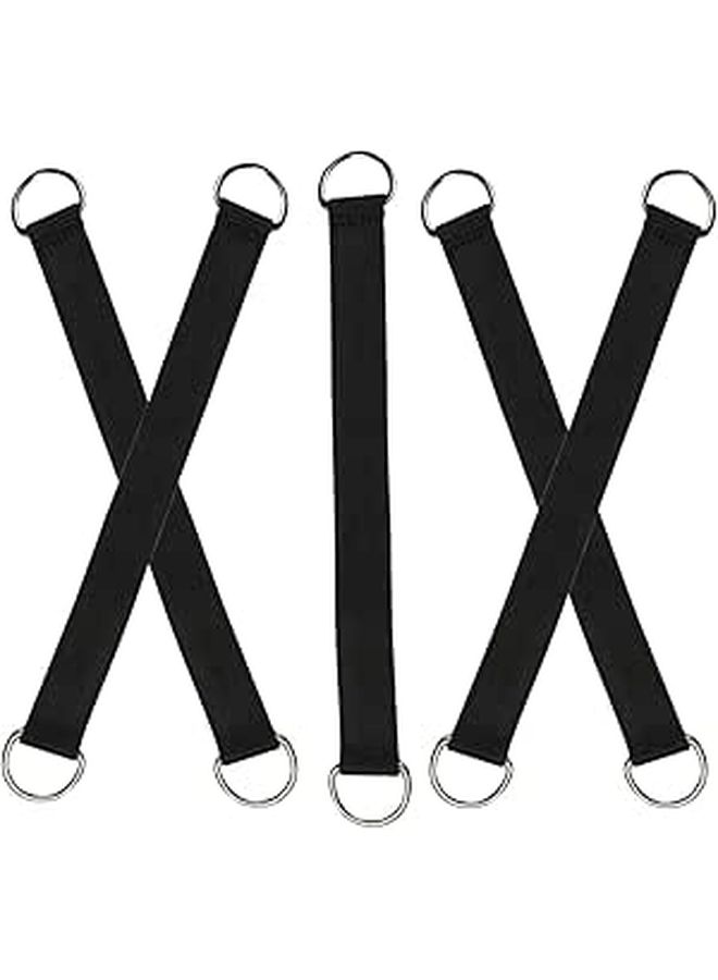 5 Adjustable Camping Hammock Straps Tree Swing Hanging Rope Kit With Heavy Duty Hooks For Hammock Chair And Porch - Image 1