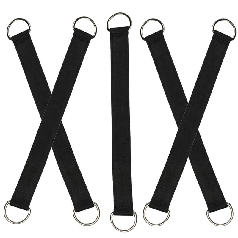 5 Adjustable Camping Hammock Straps Tree Swing Hanging Rope Kit With Heavy Duty Hooks For Hammock Chair And Porch - Image 2