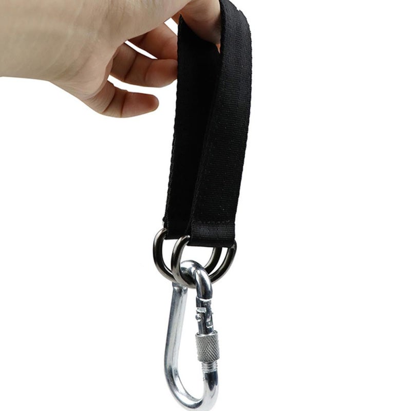 5 Adjustable Camping Hammock Straps Tree Swing Hanging Rope Kit With Heavy Duty Hooks For Hammock Chair And Porch - Image 5