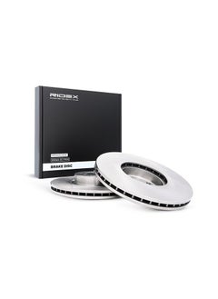 ريديكس RIDEX - مجموعة أقراص الفرامل (الأمامية) لسيارات BMW - 34116868938/ 34116793244/ 34116886477/ 34116771986  - Image 1