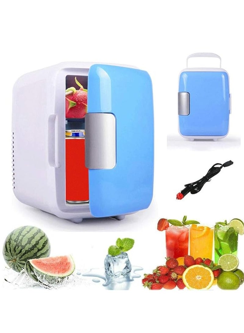 DubaiGallery 4L Car Refrigerators Car Cooler Ultra Quiet Low Noise Car Mini Refrigerators Freezer Cooling Heating Box Fridge Home Outdoor  - Image 1
