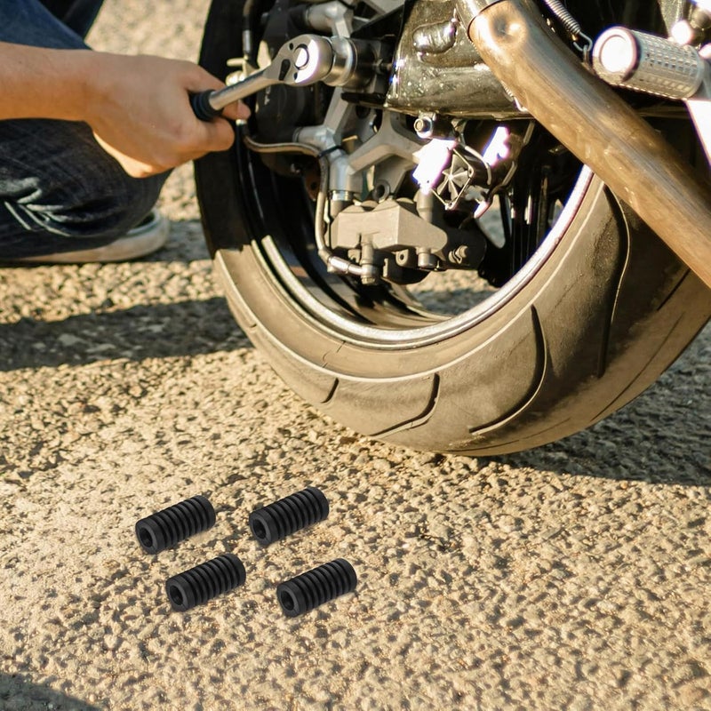 Motorcycle Gear Shift Pad Rubber Covers 4pcs Anti-Slip Shifter Protector for Dirt Bikes Off-Road Riding Shoes Protector - Image 5